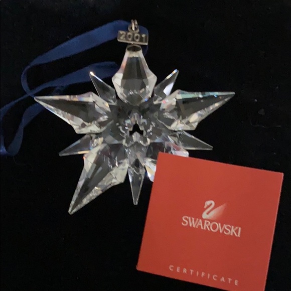 Vintage Other - Firm Price 2001 Swarovski Crystal Ornament